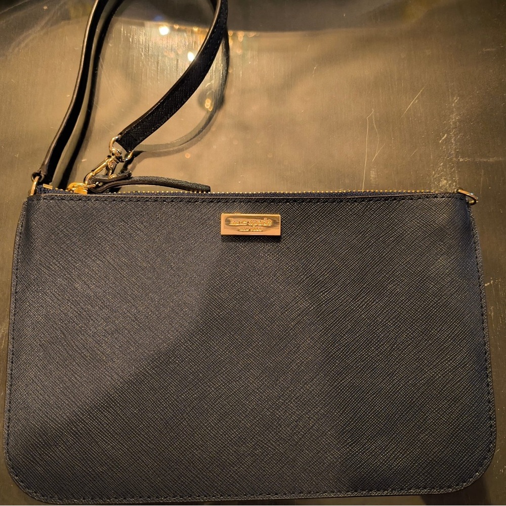 Kate Spade Black Wristlet